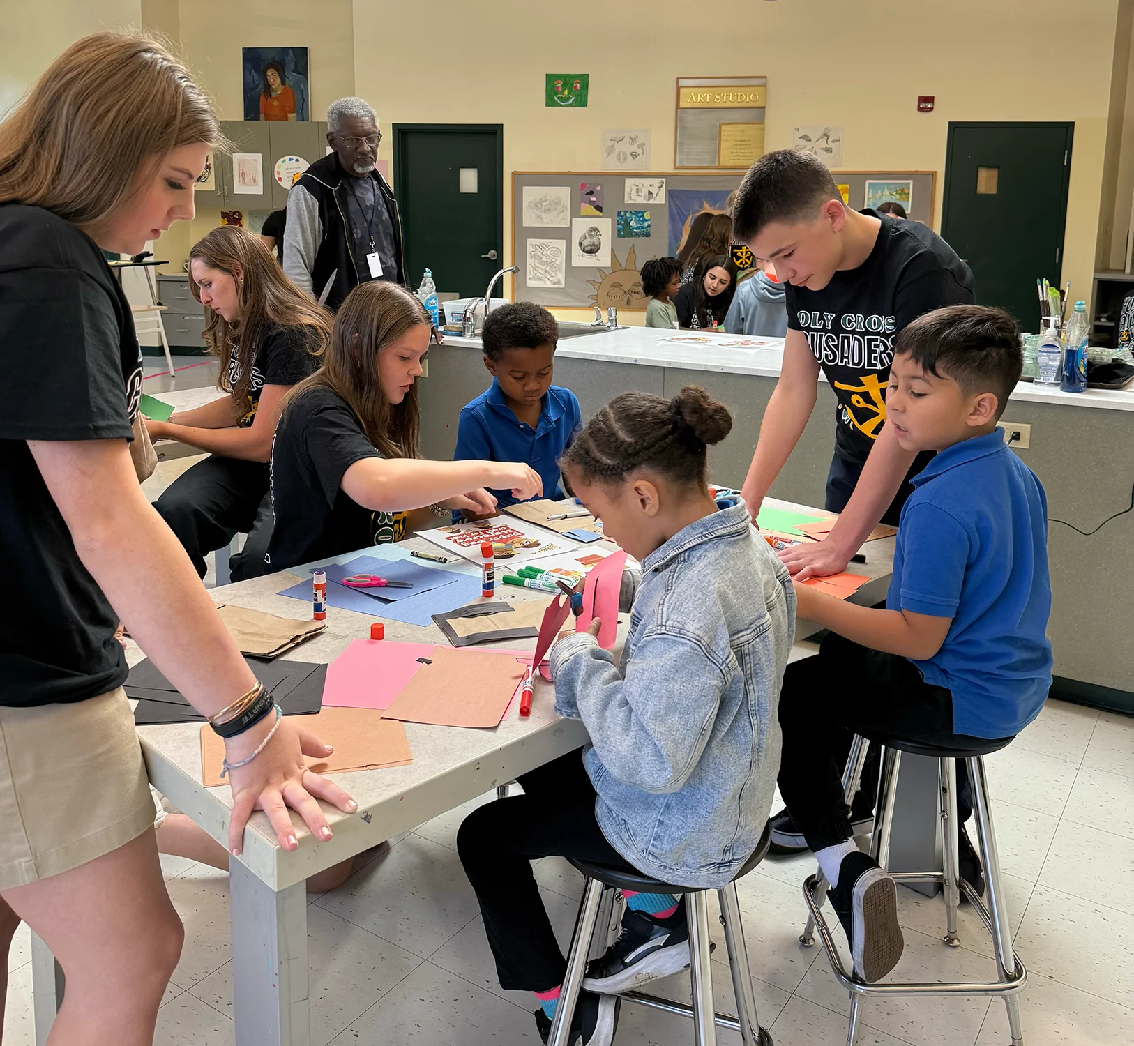 Holy Cross High School Day of Service